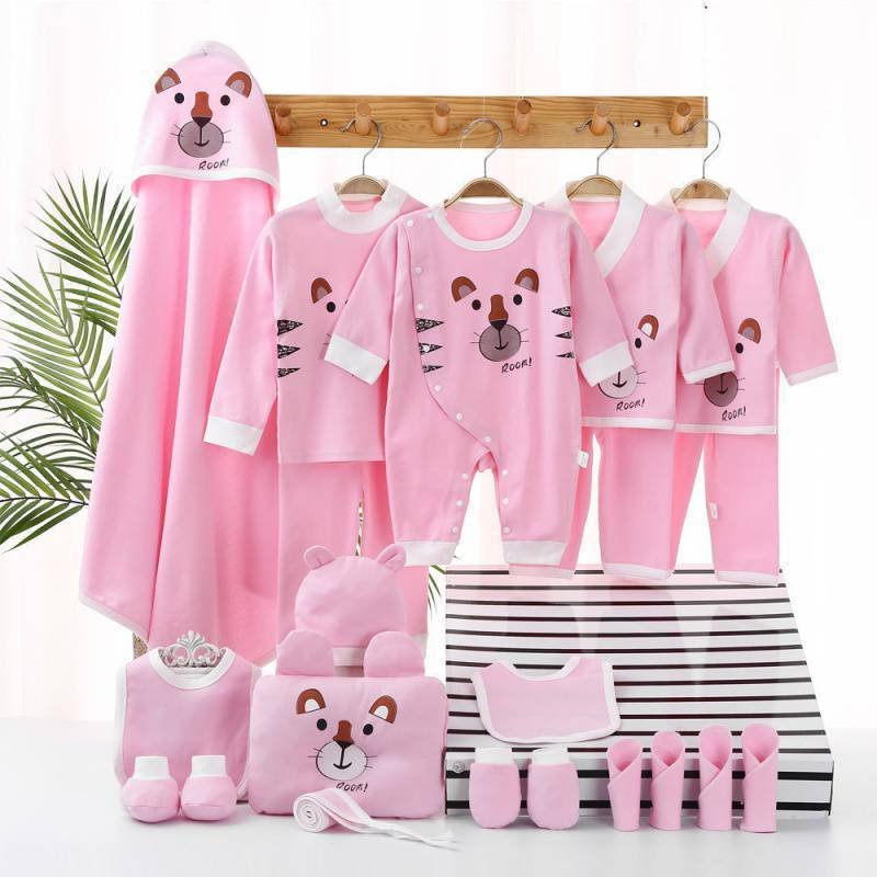 Baby Clothes Spring And Autumn Suit Gift Box Summer Newborn Baby Full Moon Meeting Supplies - Image 4