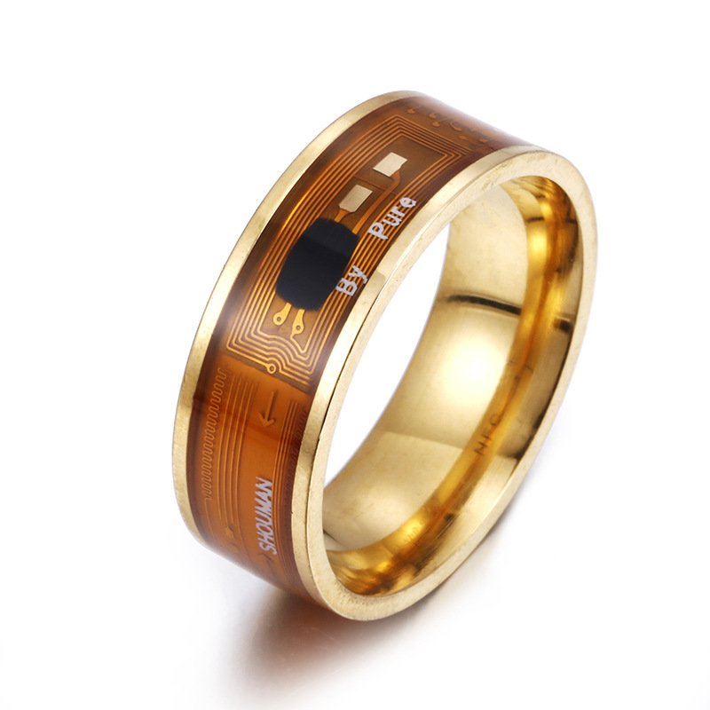 NFC smart ring wearable smart phone device cross-border hot selling smart jewelry - Image 4