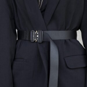 Dark wind tactical canvas belt