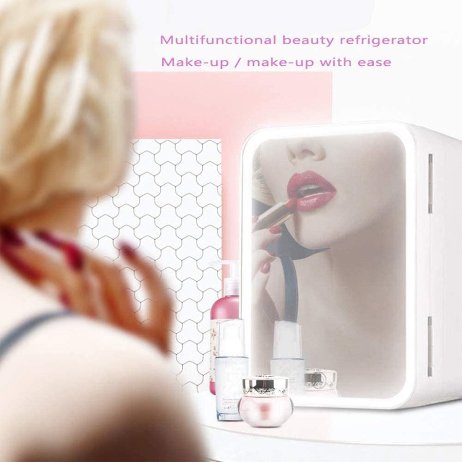 Mini Makeup Fridge Portable Cosmetic Refrigerator Cooler and Warmer Freezer for Perfume Beauty Skincare Products - Image 8