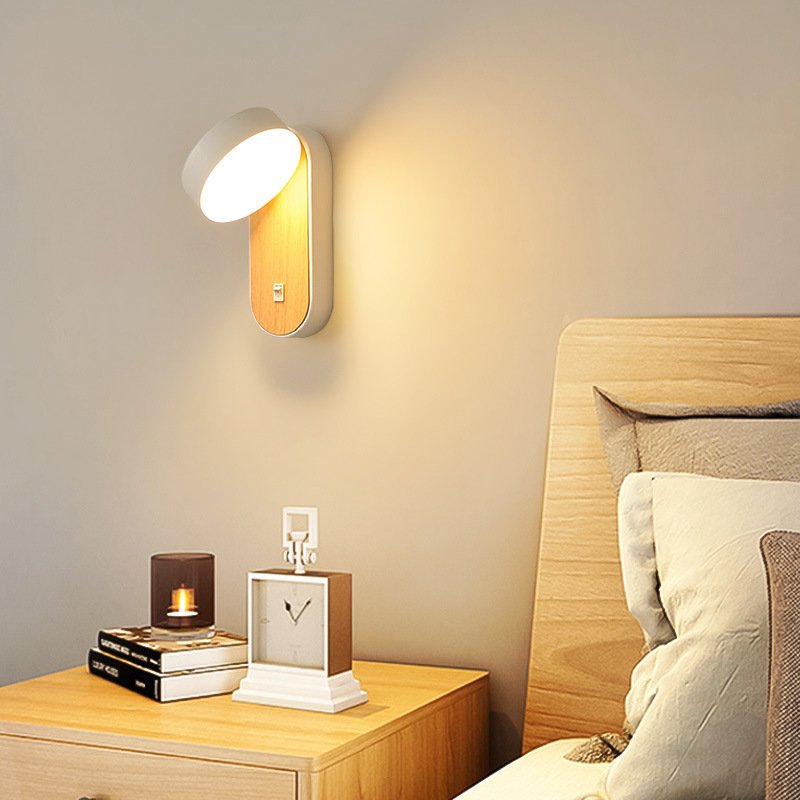 Bedroom Bedside Wall Lamp Simple Living Room - Image 2