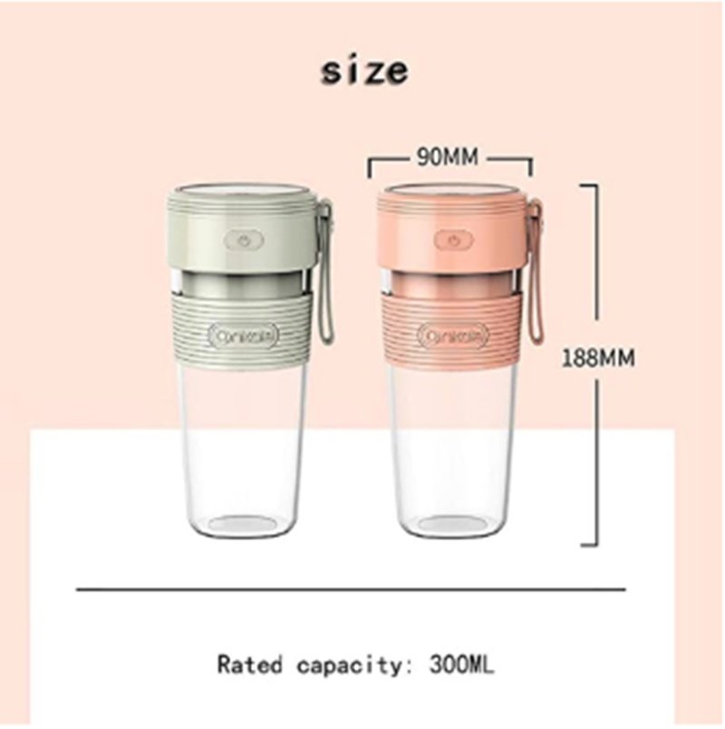 Juicer Juicer Cup Fruit Machine Portable USB Charging - Image 3
