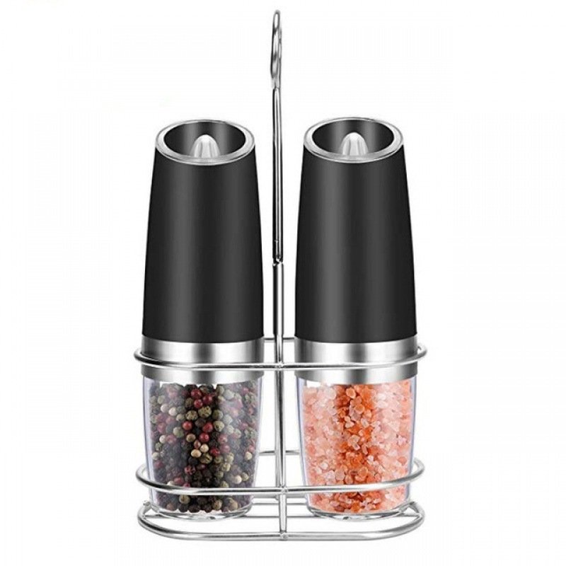 Electric Gravity Pepper Grinder Salt Grinder Adjustable Coarseness - Image 2