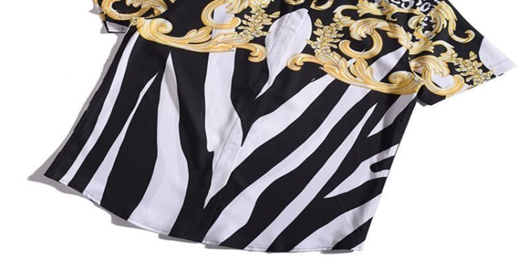 Fashion 3D Print Luxury Harajuku Men Dress Shirts - Image 6