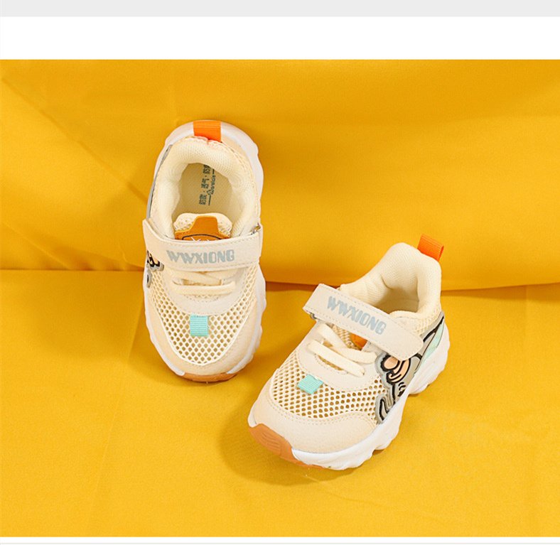 Summer New 1-2 Years Old Baby Sports Shoes Baby Functional Shoes Men and Women Mesh Breathable Children's Shoes - Image 3