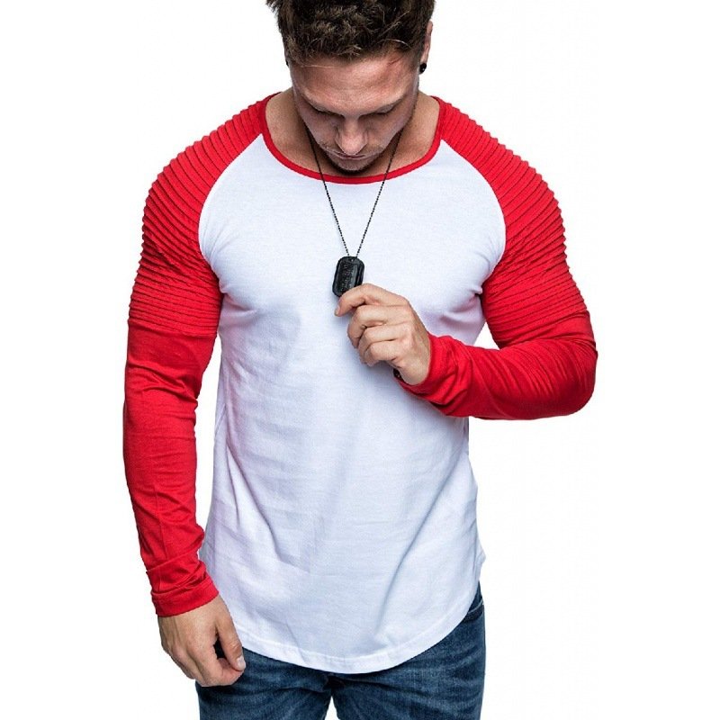 Men's Long Sleeve T-shirt Boys Summer Slim Dress Shirts - Image 6