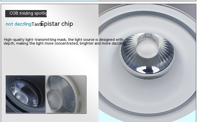 Folding Spotlight Led Surface Mounted Ceiling - Image 9