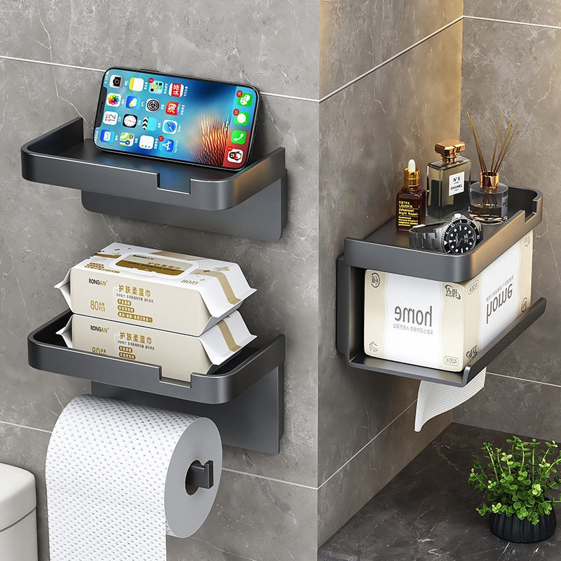 Toilet Tissue Box Wall-mounted Shelves - Image 4