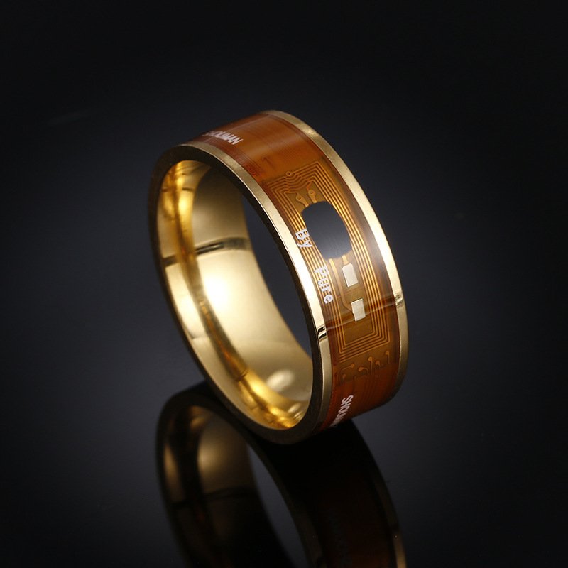 NFC smart ring wearable smart phone device cross-border hot selling smart jewelry - Image 2