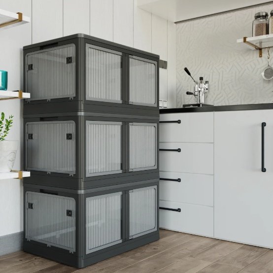 Transparent Stackable Storage Bins - Image 10