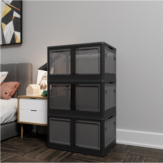 Transparent Stackable Storage Bins - Image 6