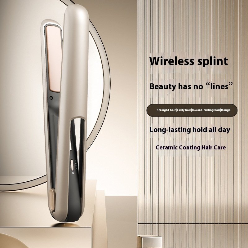 Wireless USB Charging Hair Straighteners Volume Straight Two-in-one - Image 5