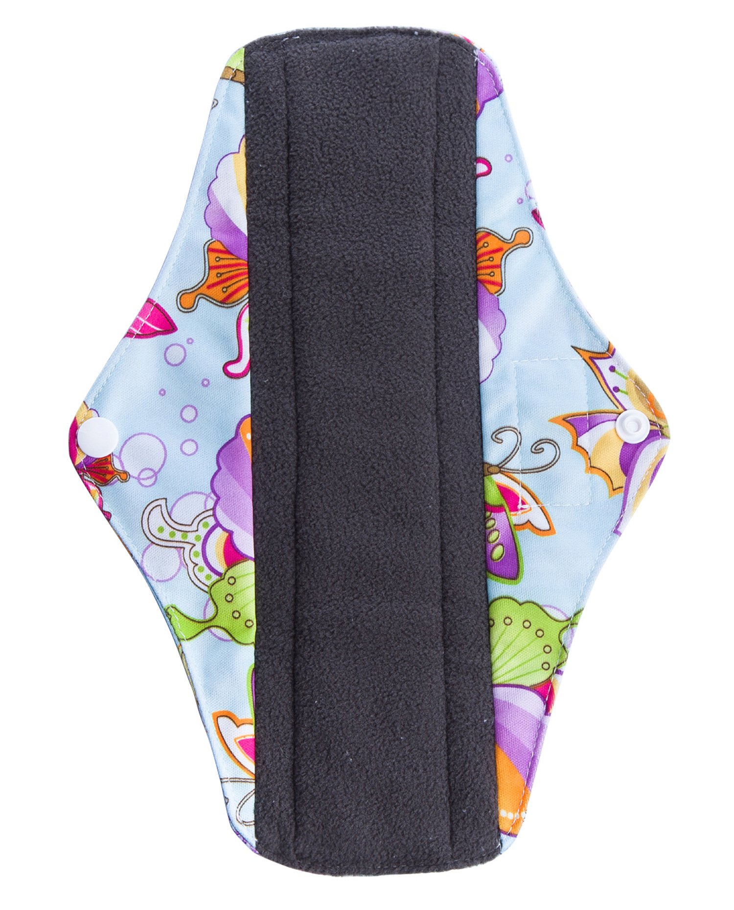 Printed Washable Sanitary Napkins, Charcoal Nursing Pads - Image 3