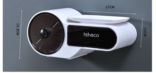 Plastic Bathroom Round Wall-mounted Tissue Box - Image 9