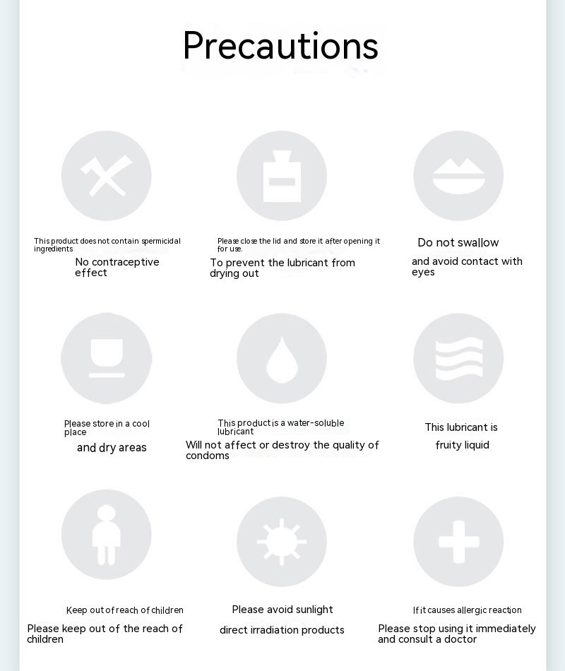 Body Fruit Flavor Wash-free Lubricating Fluid Couple's Product - Image 3