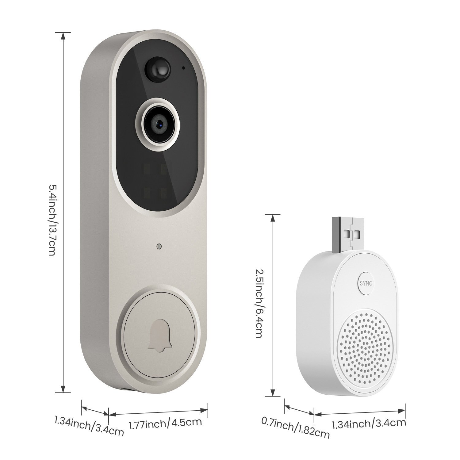 M50 Intelligent Visual Doorbell Wireless Camera - Image 5