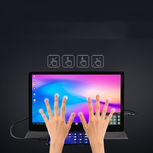 15.6portable Monitor Computer Split Screen Expansion Screen Computer Secondary Screen - Image 5