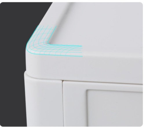 Thickened Dust-proof Stackable Assembly Combination Plastic Drawer Transparent Shoe Box - Image 4