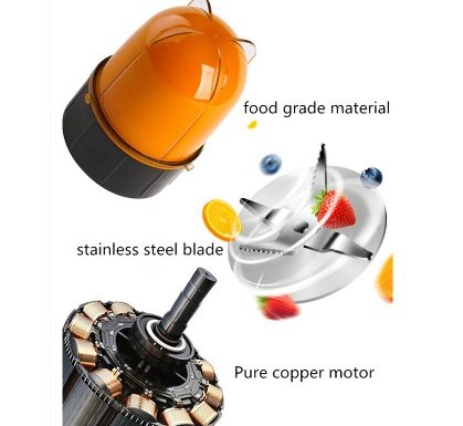 220V Multifunctional Electric Citrus Juicer Mini Household Automatic Mixer Citrus Juicer Machine High Quality Mini Citrus Juicer EU / AU / UK / US Plug - Image 3
