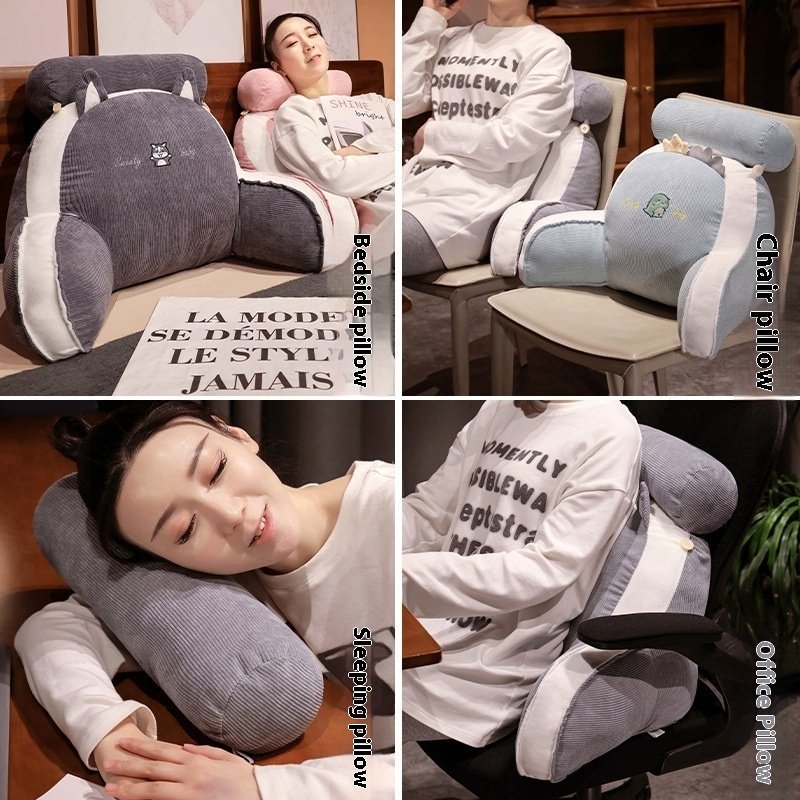 New Corduroy Bed Head WAIS Trest Bed Pillow Soft - Image 9