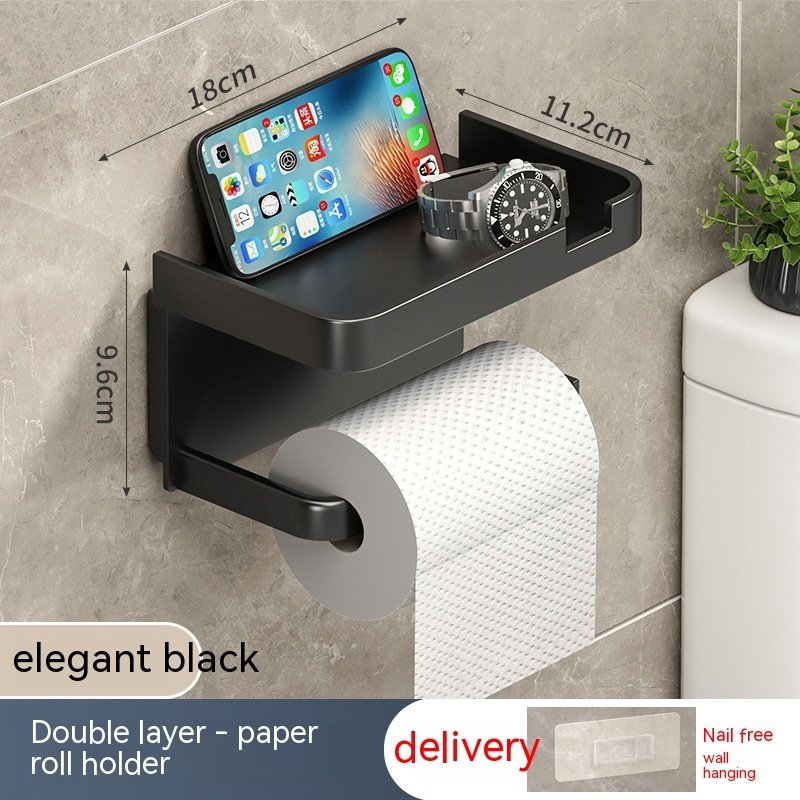 Toilet Tissue Box Wall-mounted Shelves - Image 10