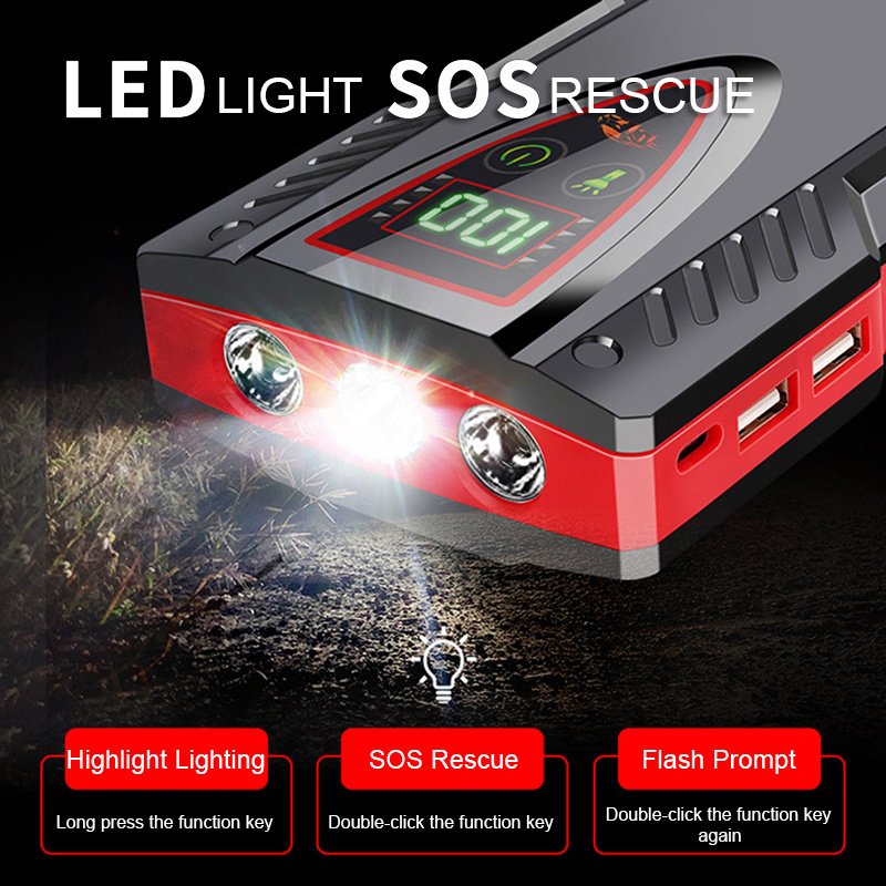 New Car Emergency Start Power Supply 12v - Image 2