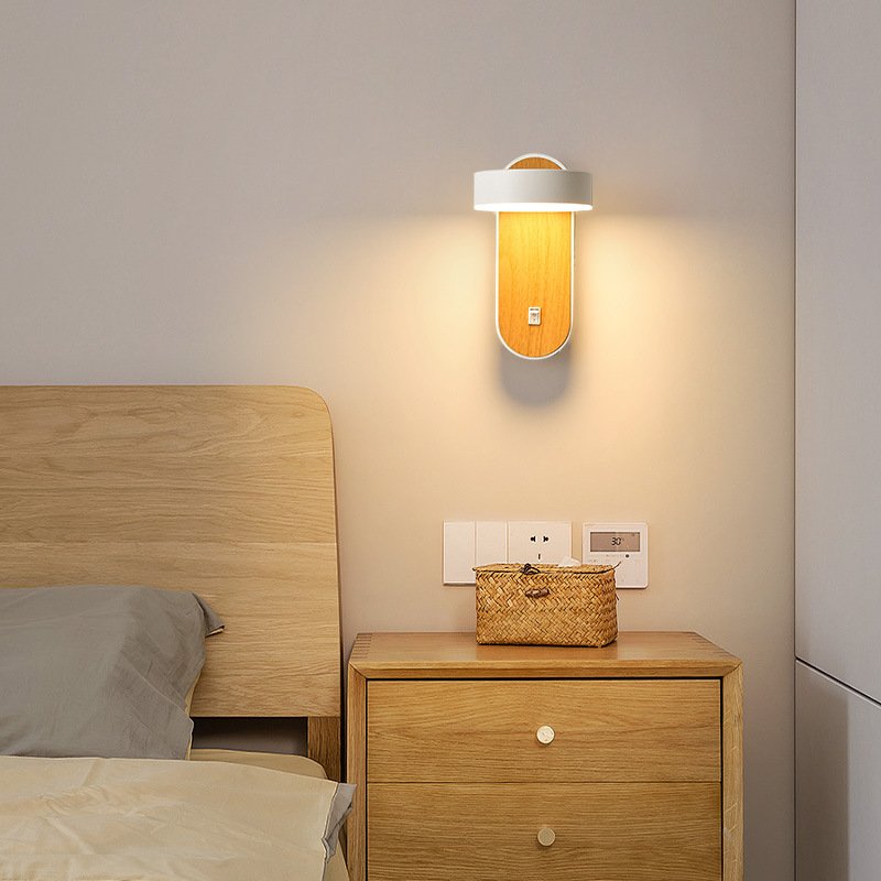 Bedroom Bedside Wall Lamp Simple Living Room - Image 8