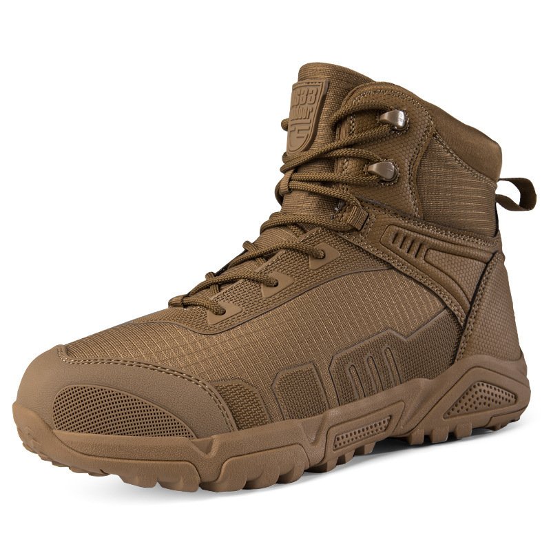 Anti-slip And Wear-resistant Outdoor High-top Tactical Boots - Image 4