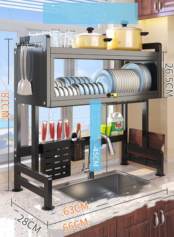 Kitchen Sink Storage Rack Bowl - Image 5