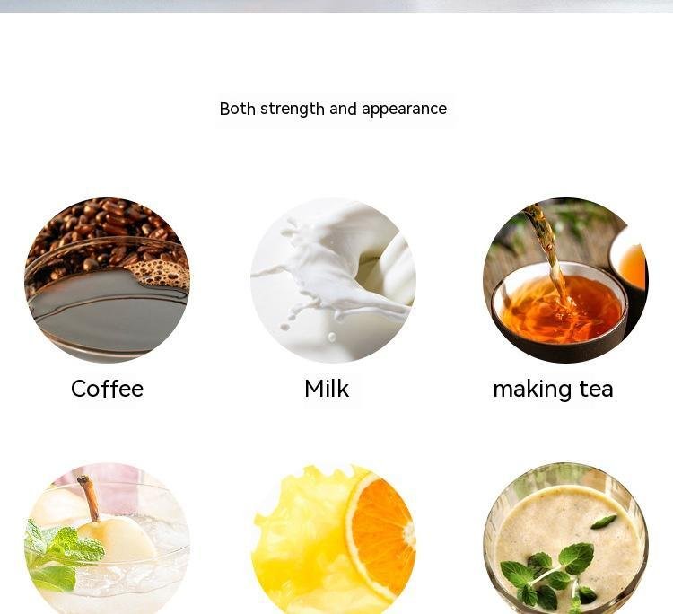 Coke Cup Mason Cup Cup With Straw Borosilicate Glass Cup With Lid - Image 7