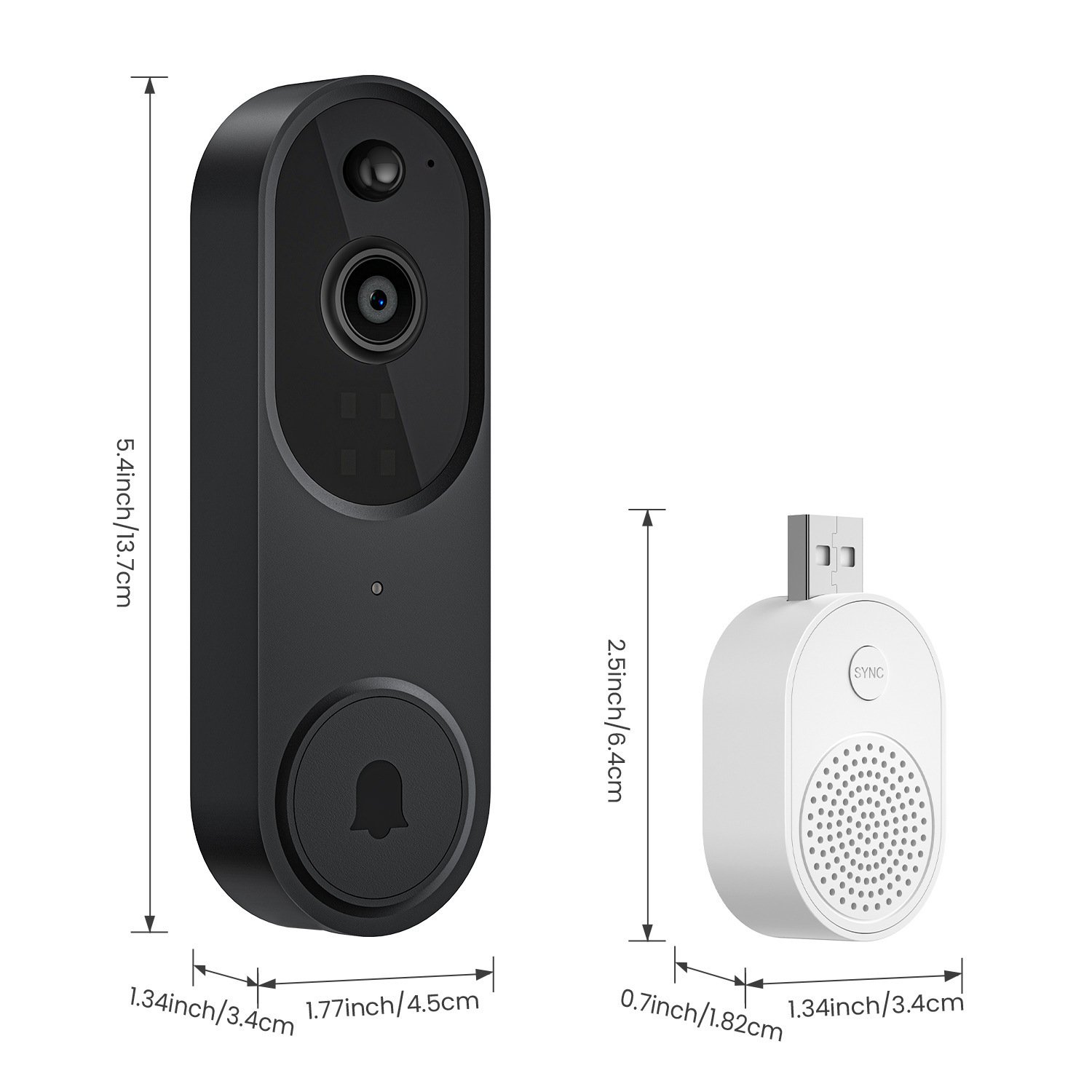 M50 Intelligent Visual Doorbell Wireless Camera - Image 8
