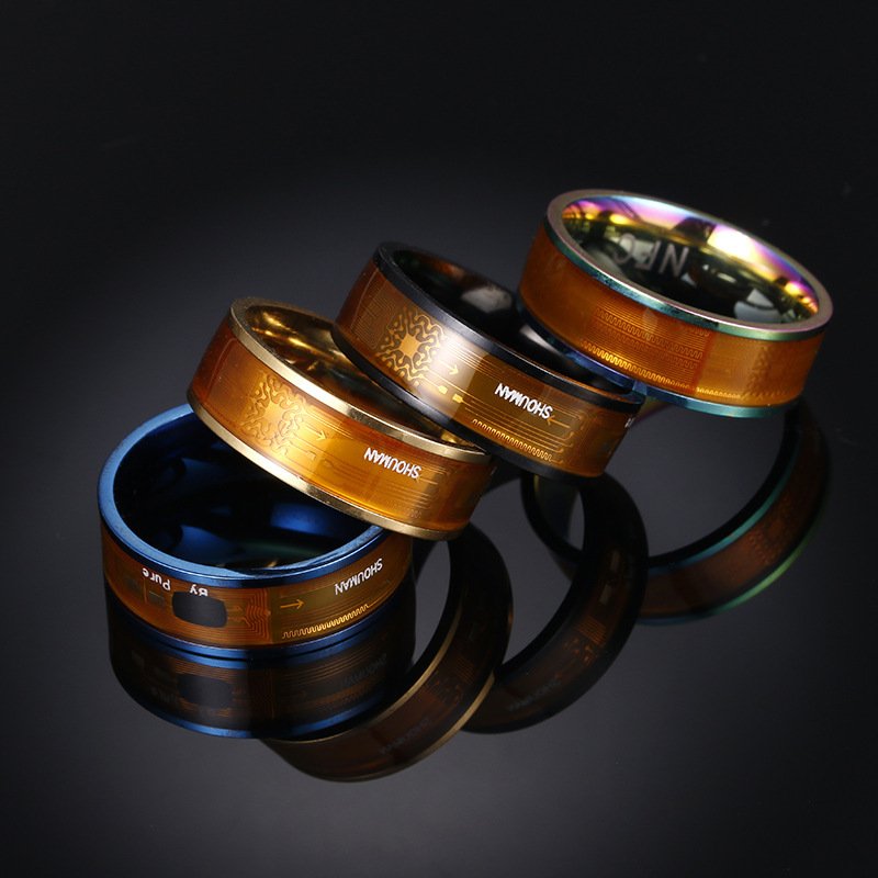 NFC smart ring wearable smart phone device cross-border hot selling smart jewelry - Image 5