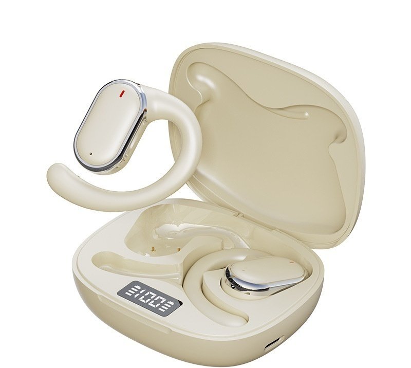 Hanging Ear Sports Bluetooth Earphones With Digital Display And Long Battery Life - Image 3