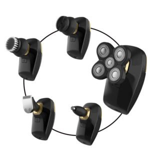 Five-in-one Bald Artifact Body Wash Men's Electric Shaver