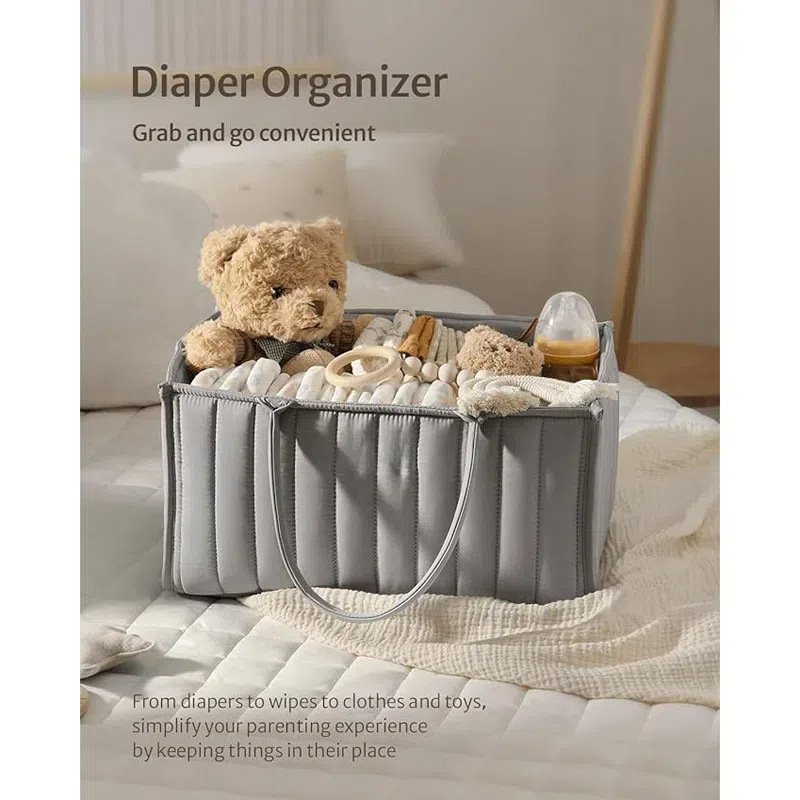 Large Capacity Maternal And Child Supplies Baby Diapers Storage Bag Easy To Fold - Image 5