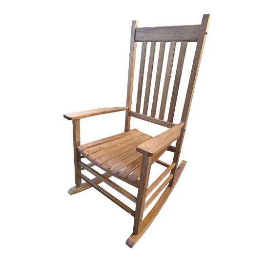 BALCONY PORCH ROCKING CHAIR Brown - Image 6