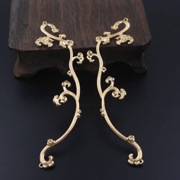 Cast Copper Spray Wreath Pendant - Image 5