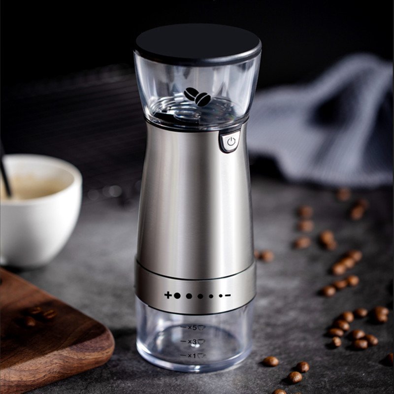Electric Coffee Grinder Stainless Steel Adjustable Hand Grinder Coffee Machine Coffee Bean Burr Grinders Mill Kitchen Tool - Image 8
