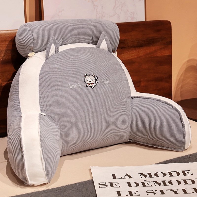 New Corduroy Bed Head WAIS Trest Bed Pillow Soft - Image 8