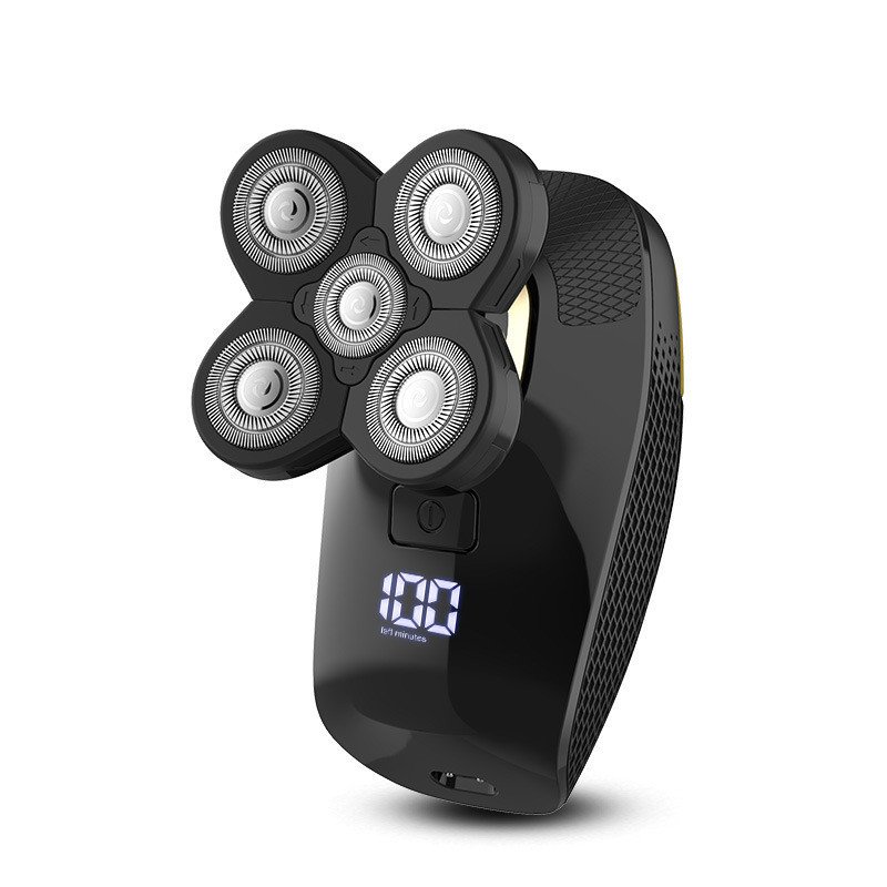 Five-in-one Bald Artifact Body Wash Men's Electric Shaver - Image 3