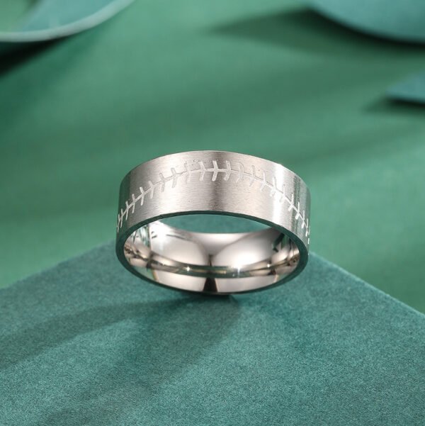 Style Stainless Steel Dopamine Ring Lovers Ring - Image 7