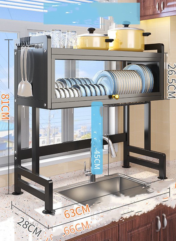 Kitchen Sink Storage Rack Bowl - Image 2