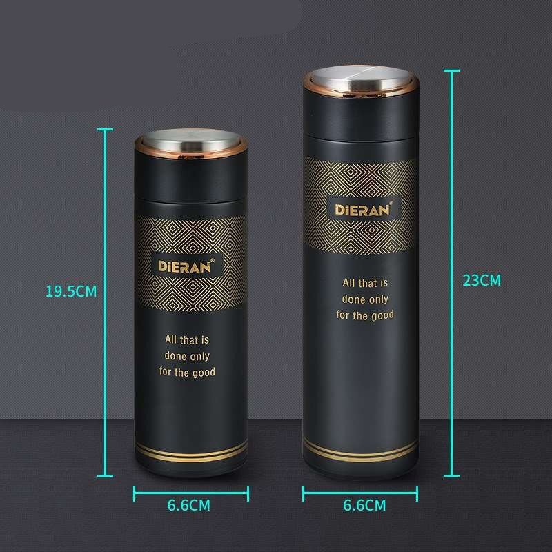 Vacuum Insulated Stainless Steel Tea Bottle Water Mug Cup - Image 4