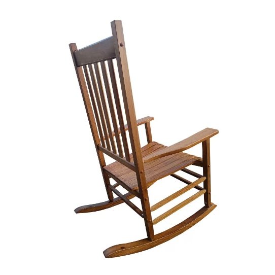 BALCONY PORCH ROCKING CHAIR Brown - Image 8