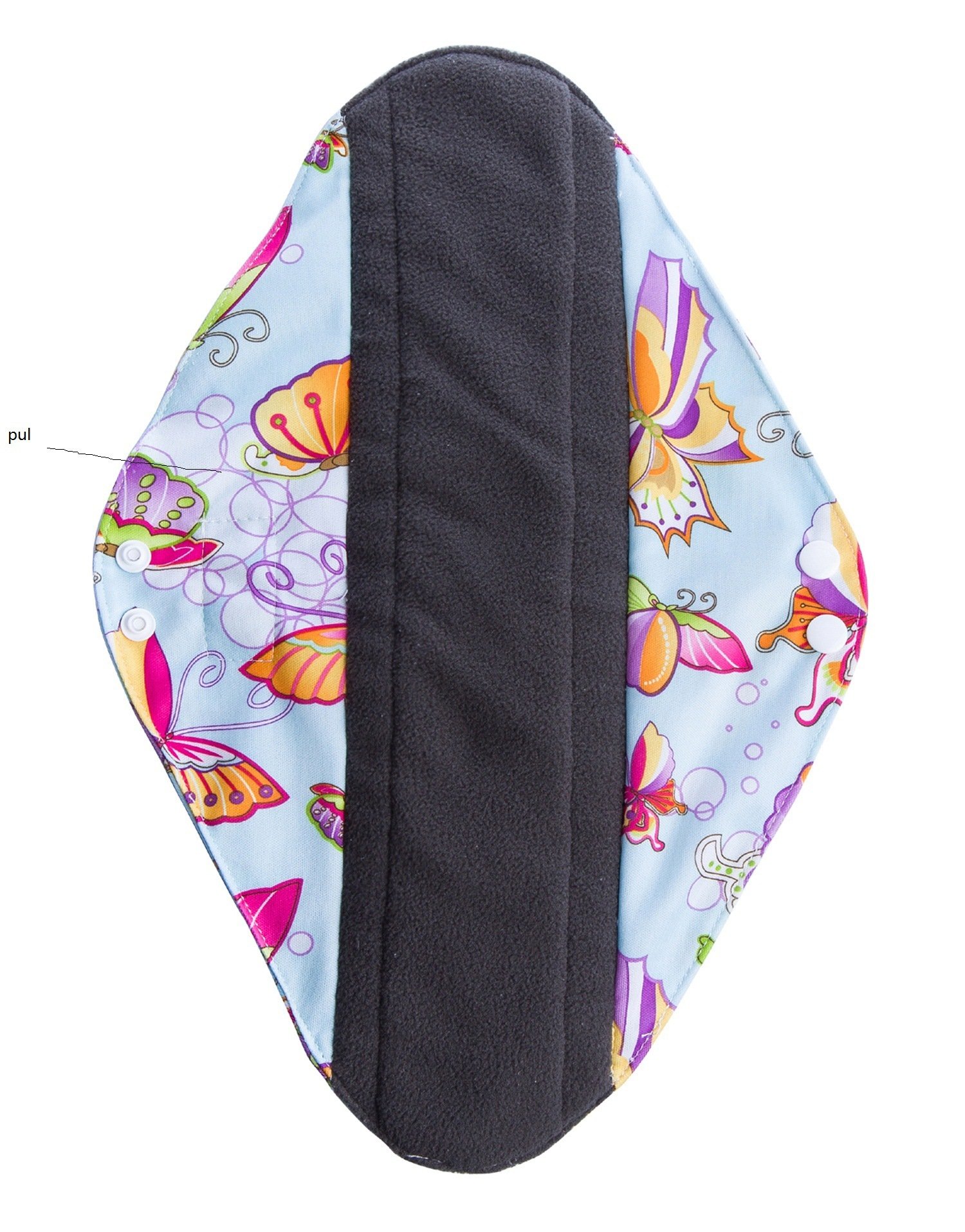 Printed Washable Sanitary Napkins, Charcoal Nursing Pads - Image 4