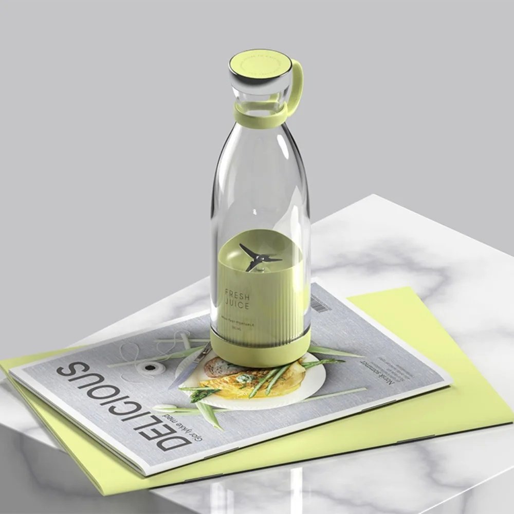 Mini Juice Blender Portable Electric Juicer Bottle 6 Blades Shake Orange Lemon USB Charging Mixer Squeezer Machine - Image 5