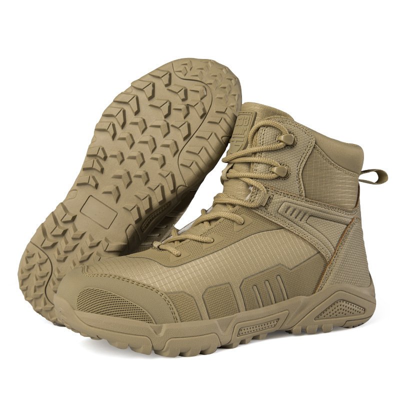 Anti-slip And Wear-resistant Outdoor High-top Tactical Boots - Image 7