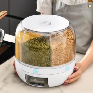 Grain Storage Box Compartment Sealed Jar