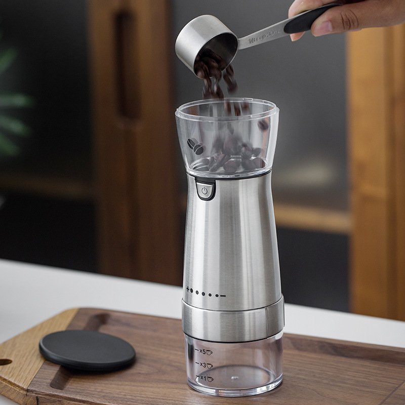 Electric Coffee Grinder Stainless Steel Adjustable Hand Grinder Coffee Machine Coffee Bean Burr Grinders Mill Kitchen Tool - Image 10