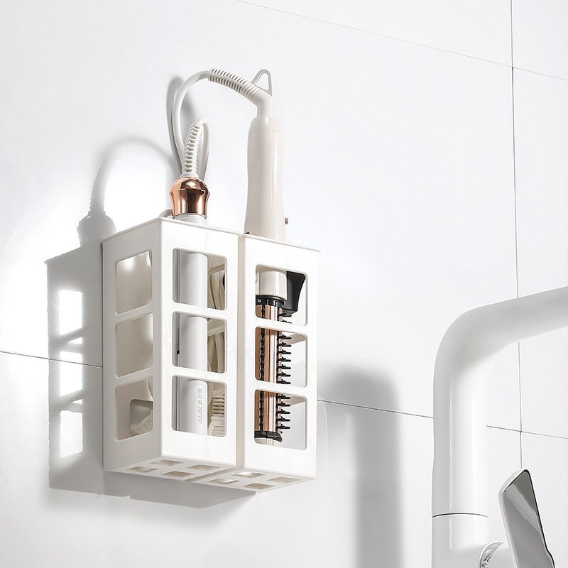 Wall-mounted Hair Curler Storage Box Household Wall - Image 5